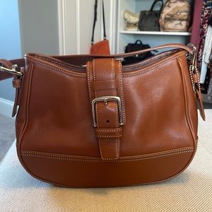 Coach leather bag